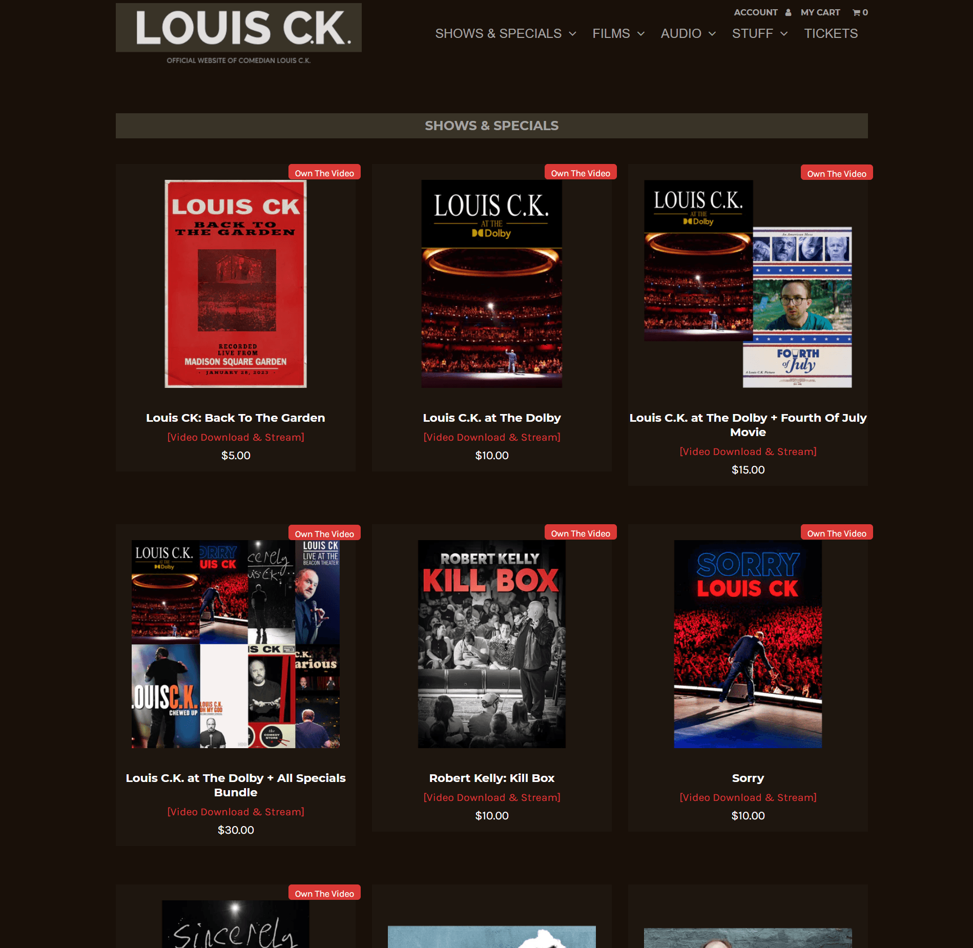 Louis C.K. screenshot 1