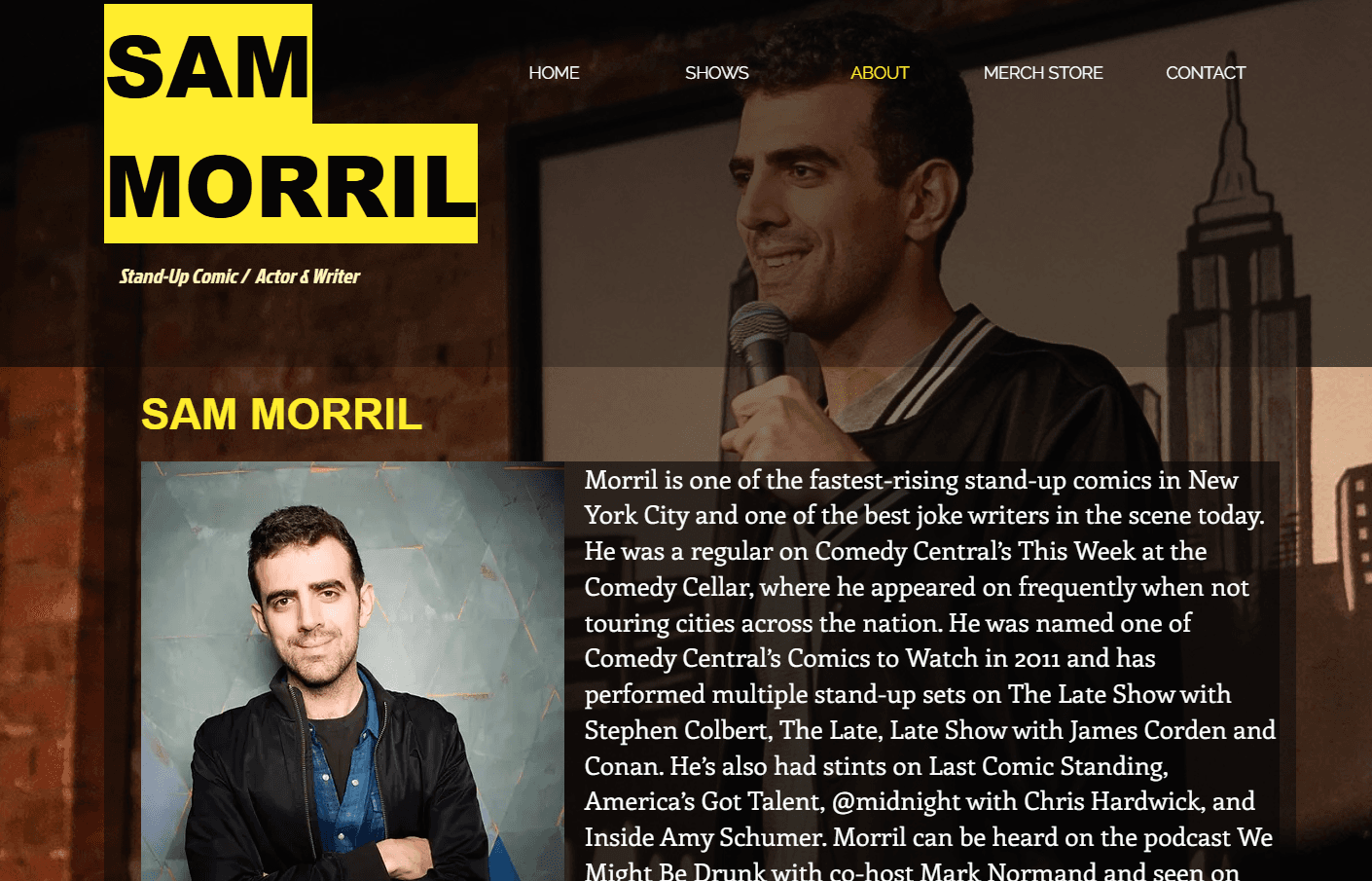 Sam Morril screenshot 1